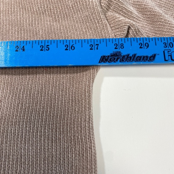 Spring & Mercer XL Pullover Chenille cowl neck light Rose Front Pocket - Picture 4 of 16